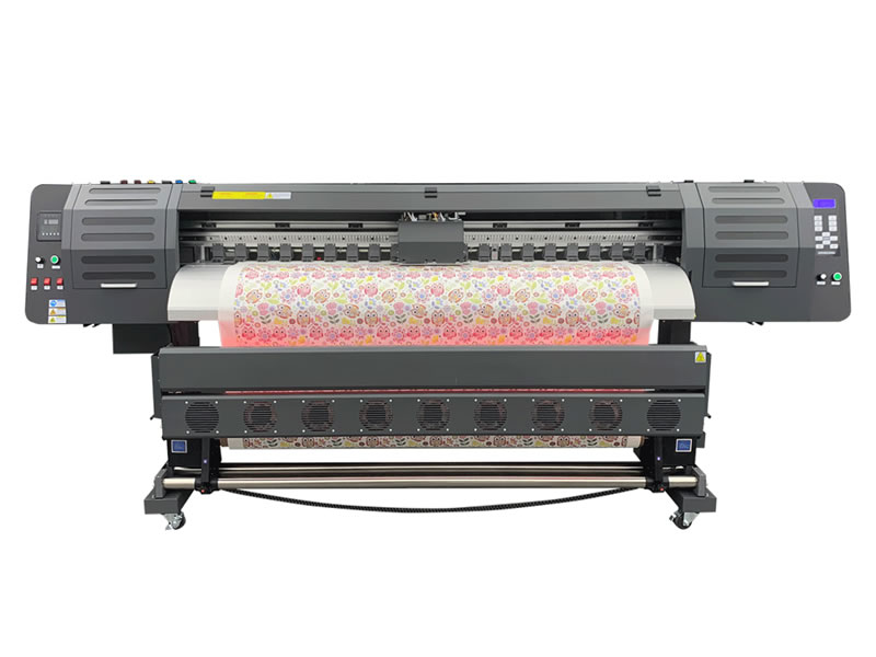 1.8M Eco Solvent Printer AS1802  with 2 Epson DX5 printhead Printer Machine