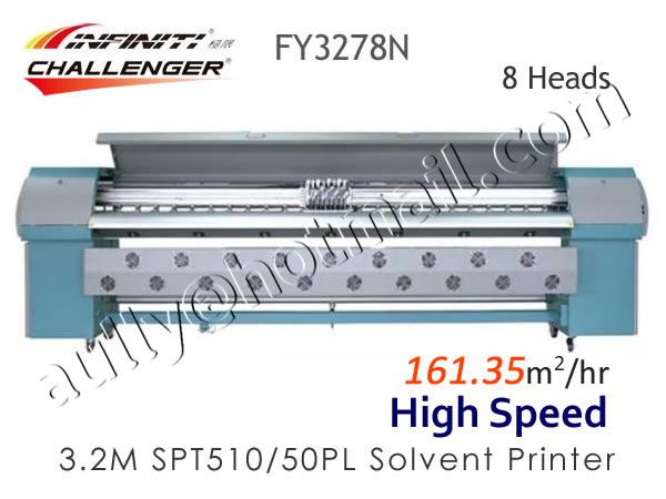 Infiniti/Challenger FY-3278N Large Format Solvent Printer